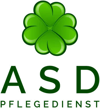 ASD Pflegedienst Hannover Logo als Kleeblatt